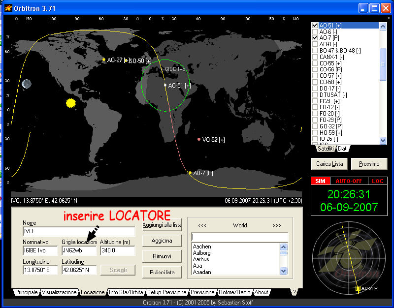 orbitron satellite tracking tuorial